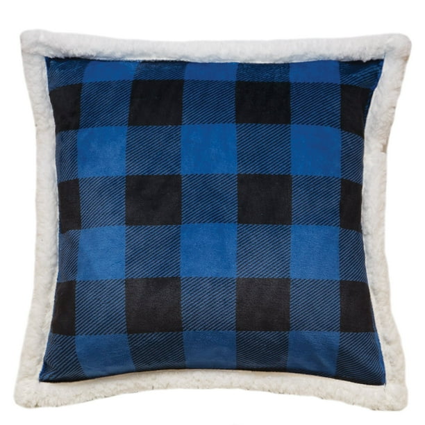 18 SARO LIFESTYLE Lumberjack Collection Red Plaid Christmas Down Filled Throw Pillow 18 SARO LIFESTYLE Lumberjack Collection Red Plaid Christmas Down Filled Throw Pillow